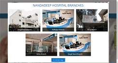 Desktop Screenshot of nandadeepeyehospital.org